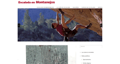 Desktop Screenshot of escaladaenmontanejos.com